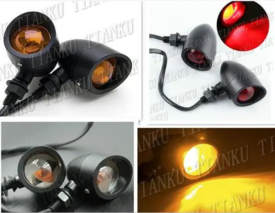 Матовый черный металлический указатель поворота для Kawasaki Vulcan Classic VN 400 VN500 VN800 900 1200
