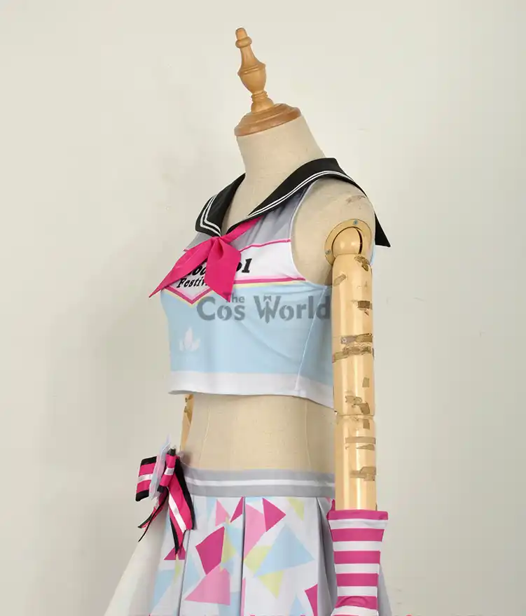 Прекрасно! Солнечный свет! Костюм Моряка Чирлидера Aqours tsushiko костюм для косплея