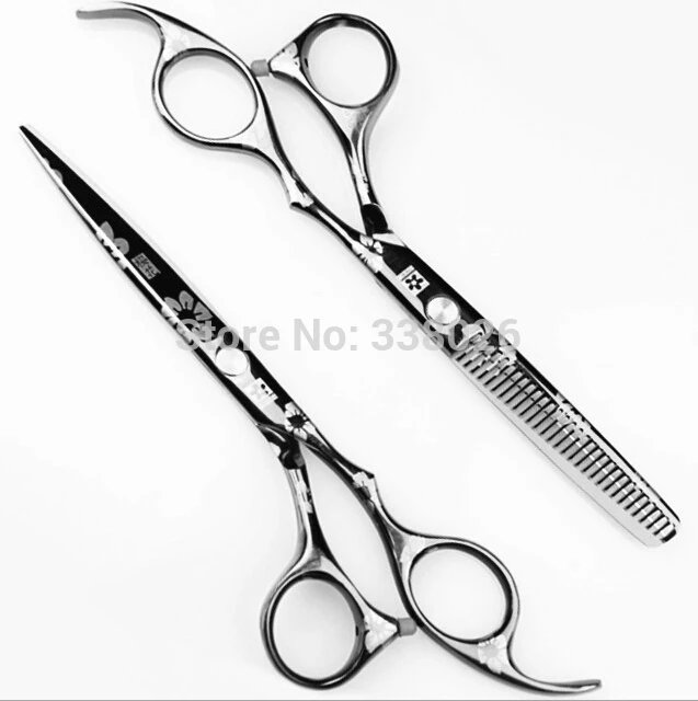 2015NEW + Free Shipping 1 set Tungsten Steel Hair Cut Cutting Barber