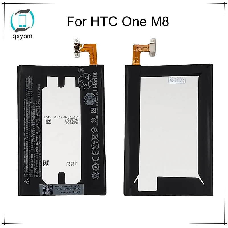 

2600mAh 100% Warranty B0P6B100 BOP6B100 Li-ion Phone Battery for HTC ONE M8 one 2 M8T M8X M8D E8 M8SW M8ST M8SD Battery