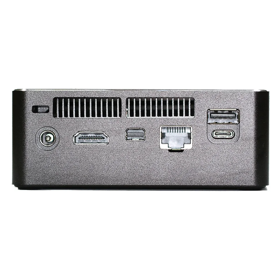 Mini PC Windows 10 Desktop Computer DDR4 M.2 SSD Black Color Partaker B15 (19)