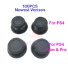 100PCS Replacement Original  For PS4 Slim Pro Controller Analog Thumbsticks Thumb Grip Cap For DualShock 4 ► Photo 1/3