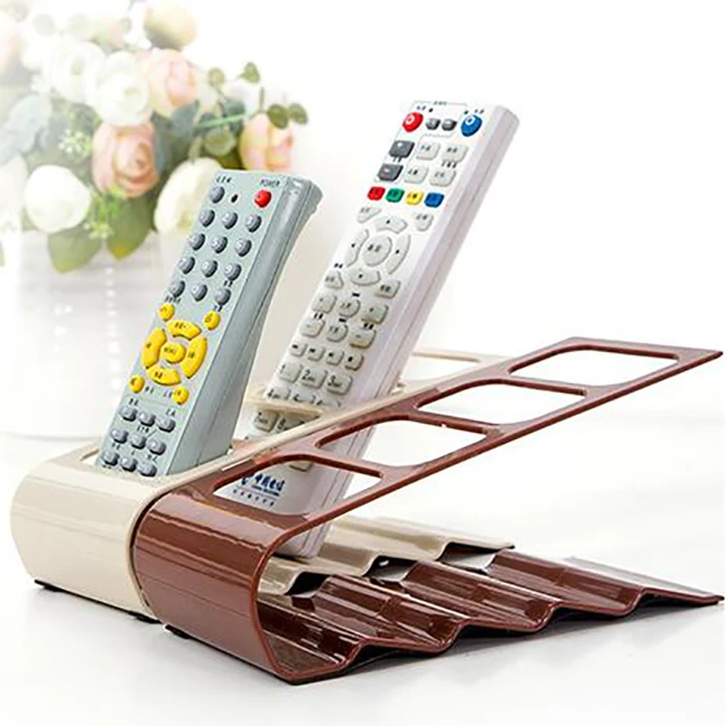 

Home Storage Box Creative Three-dimensional Remote Control Storage Rack Plastic Desktop Rack Storage Seat 18.5*7*6.5cm