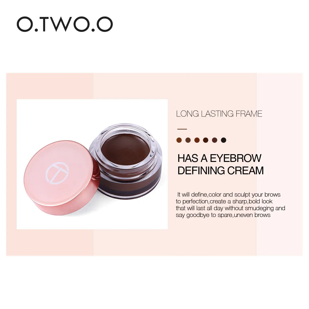 Eye makeup does not decolorize eyebrow cream, waterproof and sweatproof, natural makeup, eyebrow color palette Eye makeup does not decolorize eyebrow cream, waterproof and sweatproof, natural makeup, eyebrow color palette