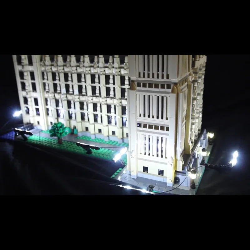 Светильник кой для конструктора lego 10253 совместимый с 17005 строительными блоками