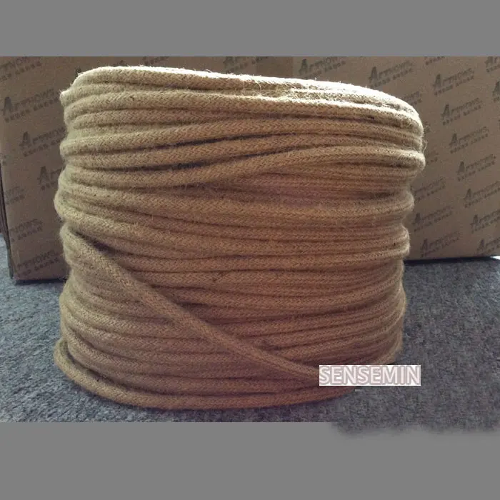 5 M 2x0.75 Vintage Rope Twisted Electric Wire Retro Hemp Braided Electric Cable 5 M 2x0.75 Vintage Rope Twisted Electric Wire Retro Hemp Braided Electric Cable