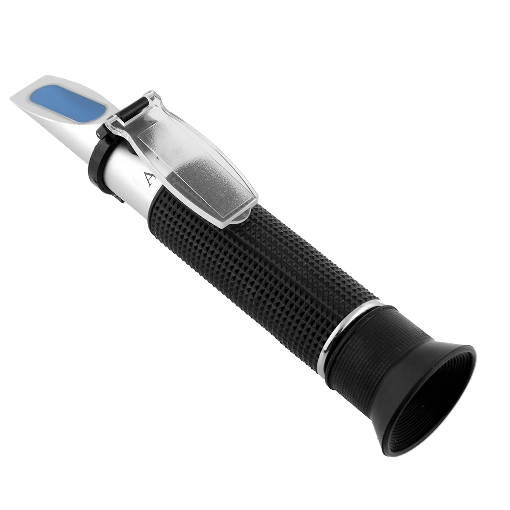

Refractometer Alcohol Alcoholometer Meter 0~100%V/V ATC Handheld Tool Hydrometer Concentration Spirits Tester Wine