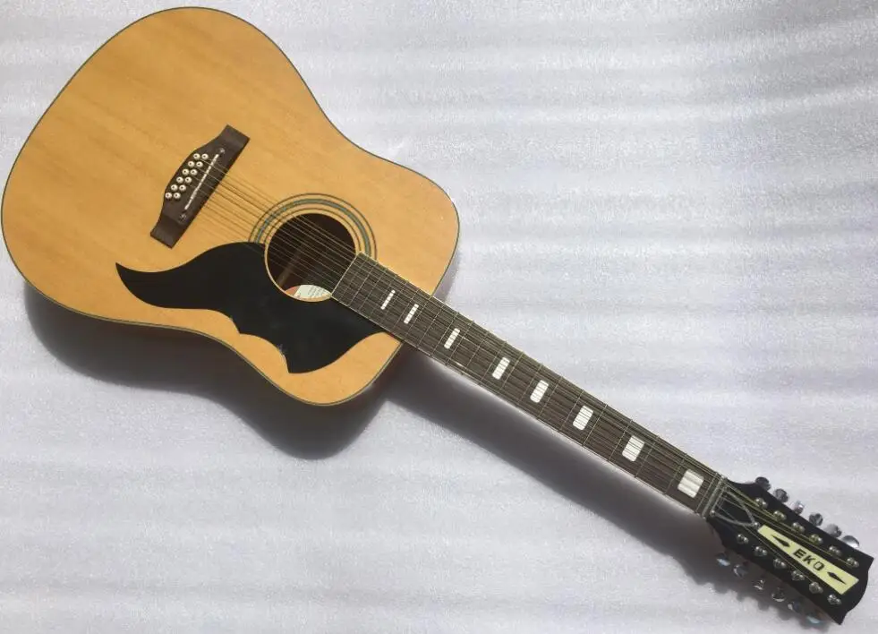 

high quality 12 string acoustic electric guitar