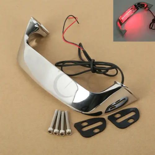 

Chrome ABS Trunk Handle Light LED For Honda Goldwing GL 1800 01-16 12 13 14 15