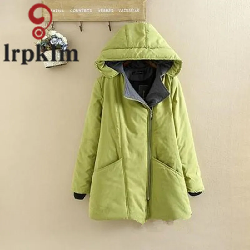 Women Winter Autumn Jacket Loose Plus Size 4XL Winter Coats Cotton Padded Wool Jackets 2018 New Winter Women Coat AS029 (9)