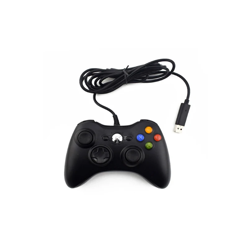 USB проводной геймпад для Xbox 360 контроллер Джойстик для официальный Microsoft ПК контроллер для Win98/Me/2000/Xp/Win7