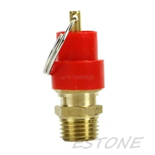 1 шт. воздушный предохранительный клапан 1/4 ''15 кг BSP воздушный компрессор предохранительный клапан предохранительный регулятор давления