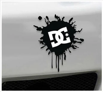 Автомобильные аксессуары Aliauto наклейка с логотипом DC Ink для Toyota Ford Chevrolet Volkswagen Skoda