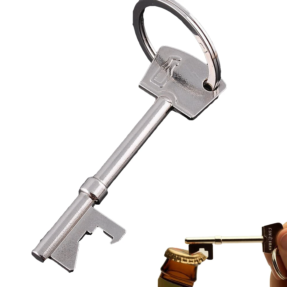 Novelty Beer Bottle Opener Portable Hangings Keychain wine opener
