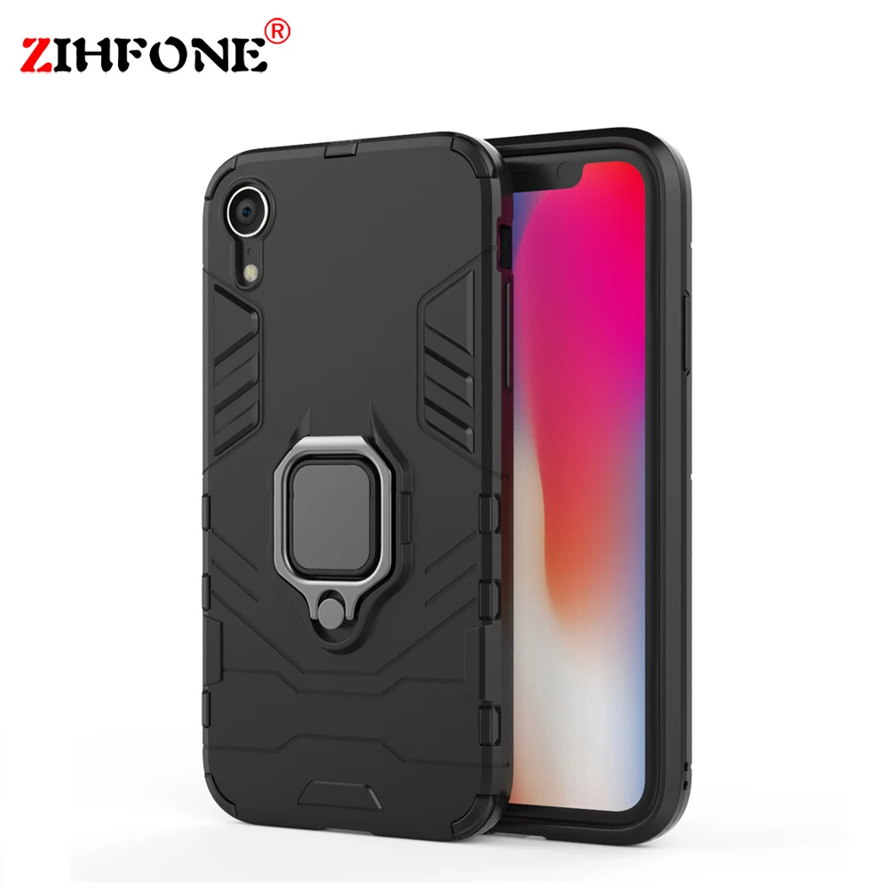 

ZIHFONE Shockproof Case For Xiaomi Redmi 6 Pro Note 5 4X Magnetic Car Holder Case For Xiaomi Pocophone F1 Mi 8 Lite A1 A2 5X 6X