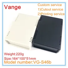 1 шт./лот продукт проект пластиковая коробка IP54 ABS пластик diy Распределительная коробка для усилителя распределительная коробка 164*100*51 мм