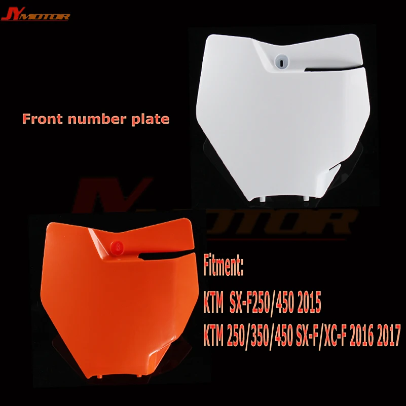 Front Number Plate Plastic Cover for SX F/XC F 250/350/450 and SX 125
