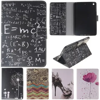 

For IPad Air Cute Cartoon Black Lover Flower Formula Stand Flip Leather Case sFor Apple IPad Air IPad 5 IPad5 Tablet Cover Coque