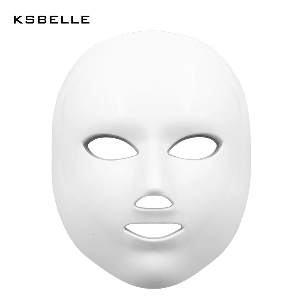 

KSBELLE LED Light Therapy machine Acne Treatment Mask skin rejuvenation electric facial mask Wrinkle Removal with 7 colors