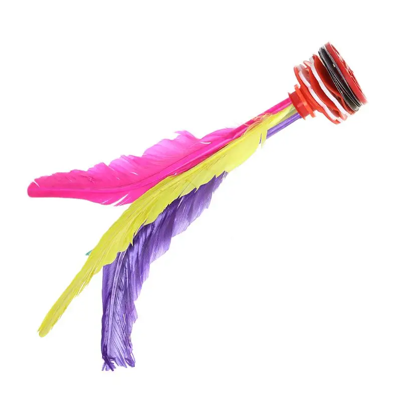 Toys Colorful Feather Chinese Jianzi Fitness Sports Toy Game Foot