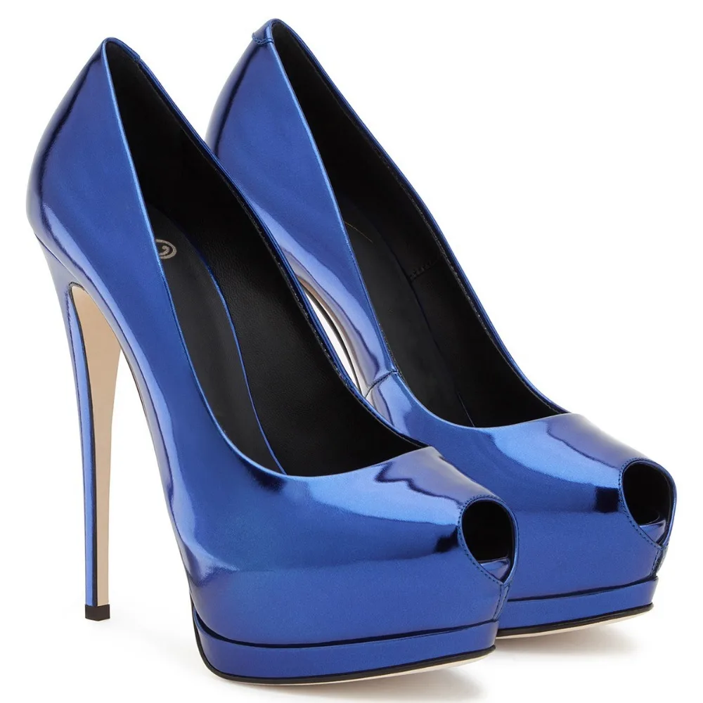 Luxe Chaussures Pompes Sandales forme Haute Sexy Pu As Profonde Mode Femmes Show Serpentine Mariage Bling Show Toe Super Peep Peu as De Plate Talons Partie Lady I8RwR