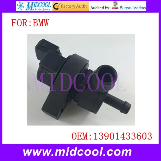 New Fuel Tank Evaporator Breather Vent Valve use OE NO. 13901433603 for