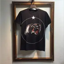 VanMe Neue Neuheit 2017 Männer Mode T Shirts 3D affen Druck T-Shirt Hip Hop Skateboard Straße Baumwolle T-shirts #80