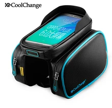 Coolchange Bicycle Frame Bag Rainproof Impermeable Ciclismo Cycling Bike Bag Fiets Bicycle Accessories for 6.0/6.2 Phone Cases
