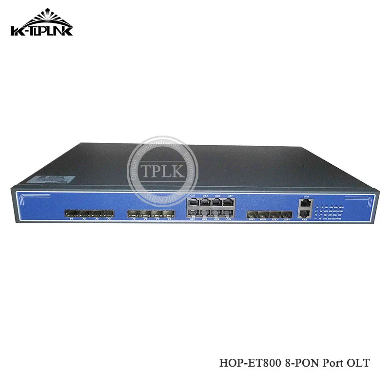 

10G 8 Port EPON Mini OLT, custom LOGO, Compatible HW FH ONU ONT, Network Optical Line Terminals 8 EPON optical Ethernet ports
