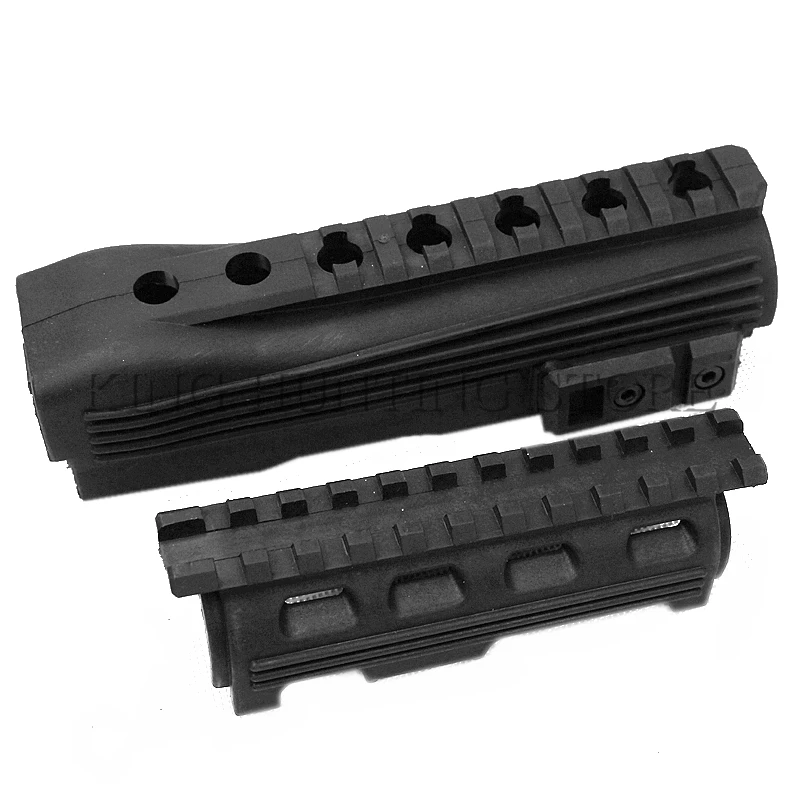 Новая серия AK Handguard Верхняя Нижняя направляющая вставки тактические охотничьи страйкбол Пейнтбол Аксессуары AK 47 104 Strikeforce полимер