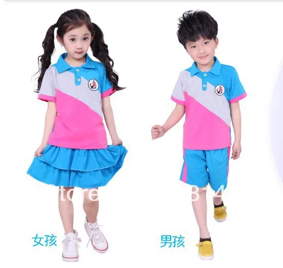 Kids the garden clothes Elementary School uniforms students and teachers mounted stage clothing choice|uniform flashclothing - AliExpress