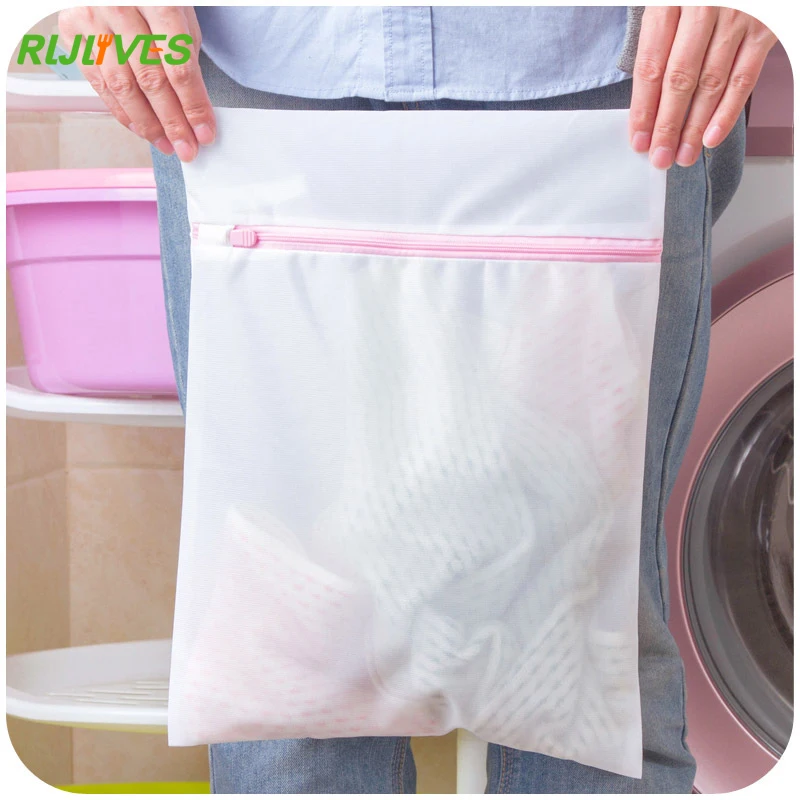 3 размера одежды защитные сумки для одежда стиральная машина мешок для белья помощь нижнее белье сетка для стирки мешок белый цвет