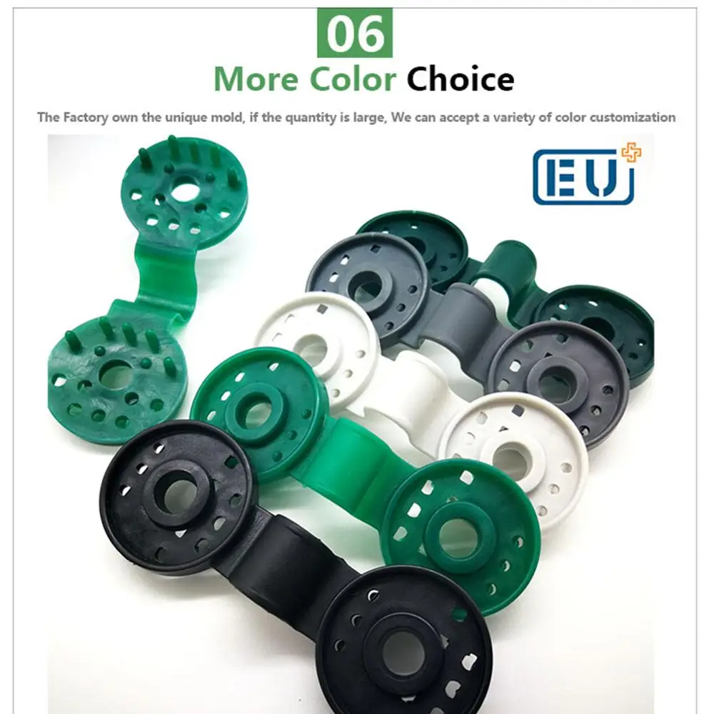 Joyeyou 50 Pack agricultura invernadero jardín Clip abrazadera Grommets para sujeción sombra tela malla de pájaro Joyeyou 50 Pack agricultura invernadero jardín Clip abrazadera Grommets para sujeción sombra tela malla de pájaro