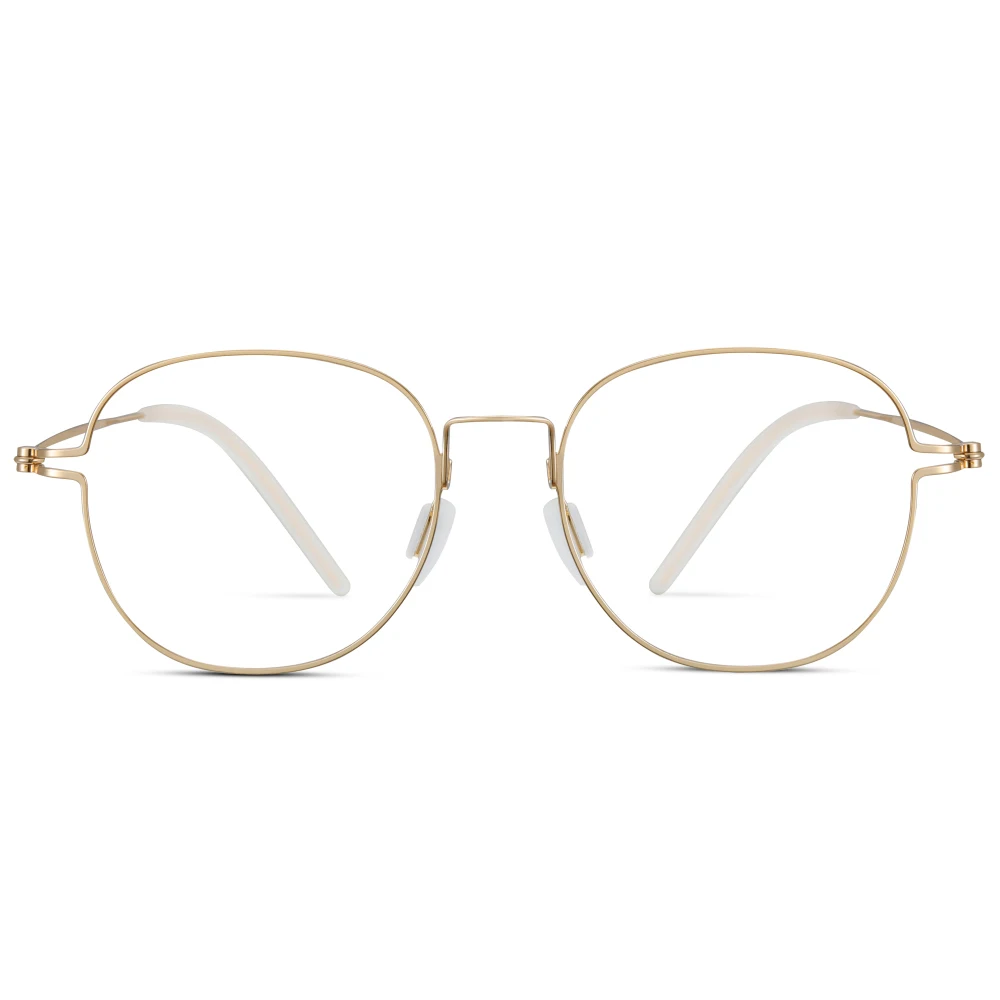 2021 Handmade Titanium Glasses Frame Lightweight Retro Round Optical Prescription Eyeglasses Frame Men Spectacles Women Eyewear