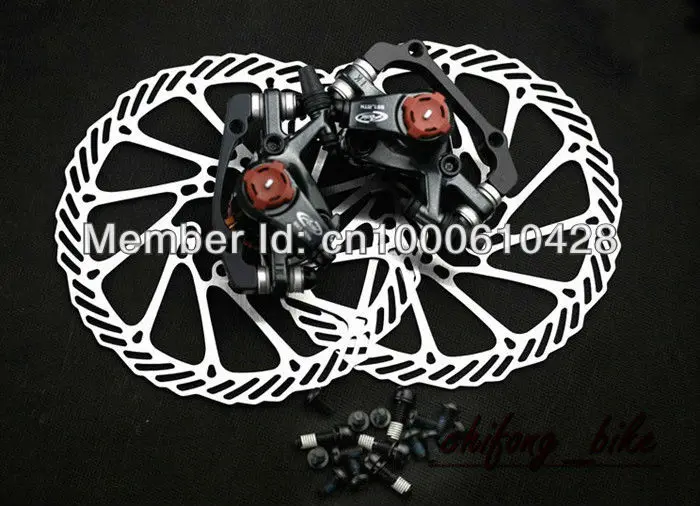 New Avid BB7 Mountain MTN Disc Brake Calipers+G3 rotors 160mm Front and Rear