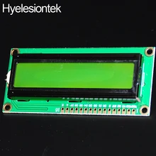 For Raspberry PI Display-LCD-16×2 HD44780 LCD 16X2 Display Module LCD 1602 For Arduino Character 5V LCM Yellow-green Backlight