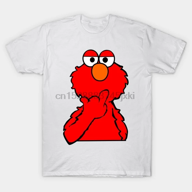 

Men Short sleeve tshirt Elmo is Out of Fucks to Give Elmo T Shirt Women t-shirt