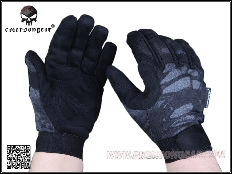 Наружные охотничьи перчатки Emerson Тактические полный палец легкая камуфляжная перчатка Typhon EM5369 TYP