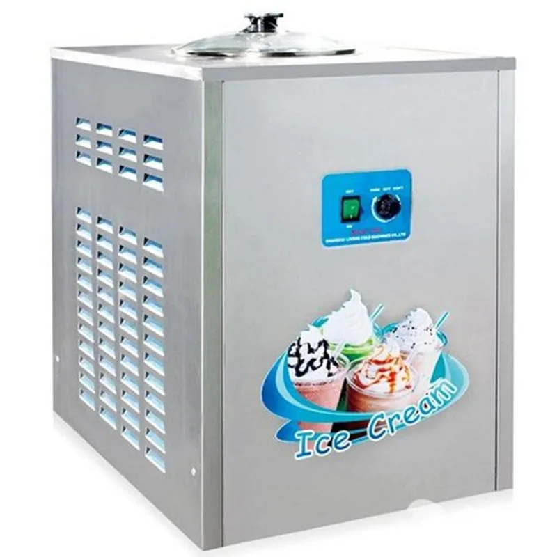 1 шт. BQL-12Y коммерческие мороженое Macchina 12L/ч в Acciaio Inox мороженого 1360 Вт 220 В /50 Гц