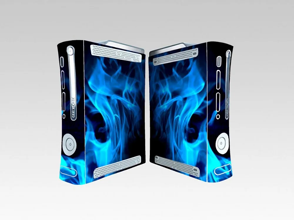 261 огненная виниловая Защитная Наклейка для Microsoft Xbox 360 оригинальные наклейки fat