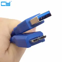 1 м/1.5 м-USB 3.0 SuperSpeed мужчина к Micro B Мужской устройства кабель для Samsung Galaxy s5/Galaxy Note 3 III N9000