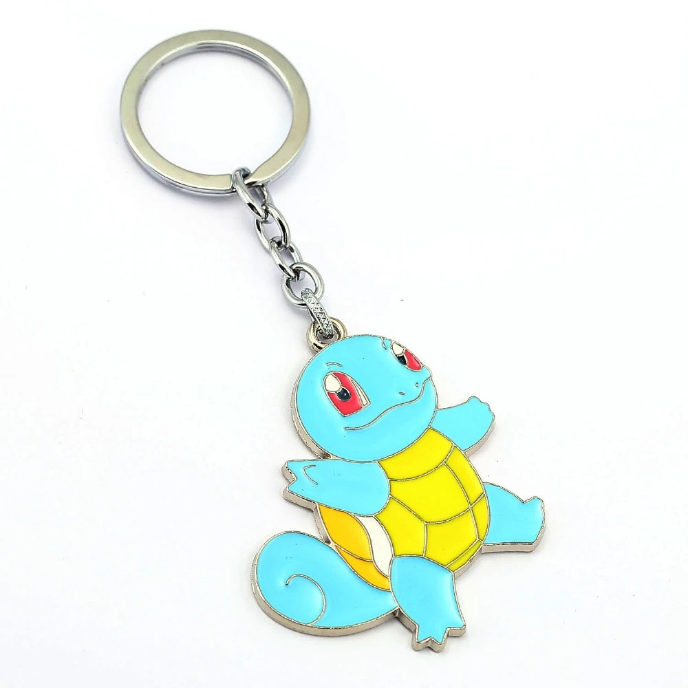 Pokemon Go Keychain Squirtle Key Rings Holder Gift Chaveiro Car Carapuce Key Chain Jewelry Game Souvenir Key Ring Holder Chaveiro Carjewelry Key Chains Aliexpress