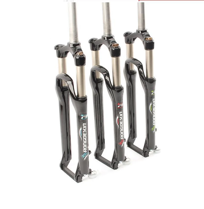 

Mountain bike 26 inch suspension fork Oil spring front fork Bicycle upgrade locked suspension fork/tb110904