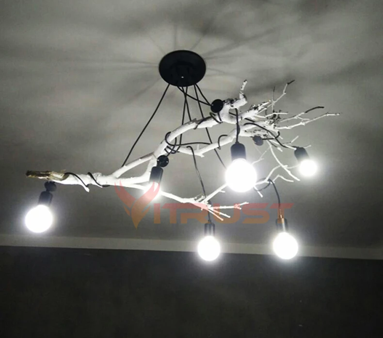 Подвесной светильник в виде паука, винтажный DIY E27, художественный подвесной светильник в виде паука, Домашний Светильник, регулируемая креативная Подвесная лампа, AC110-240V