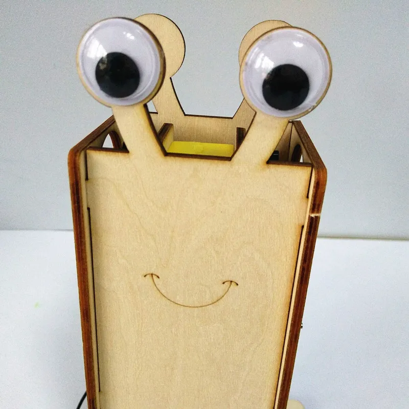Happyxuan дети робототехники образования DIY собрать Электрический робот игрушки