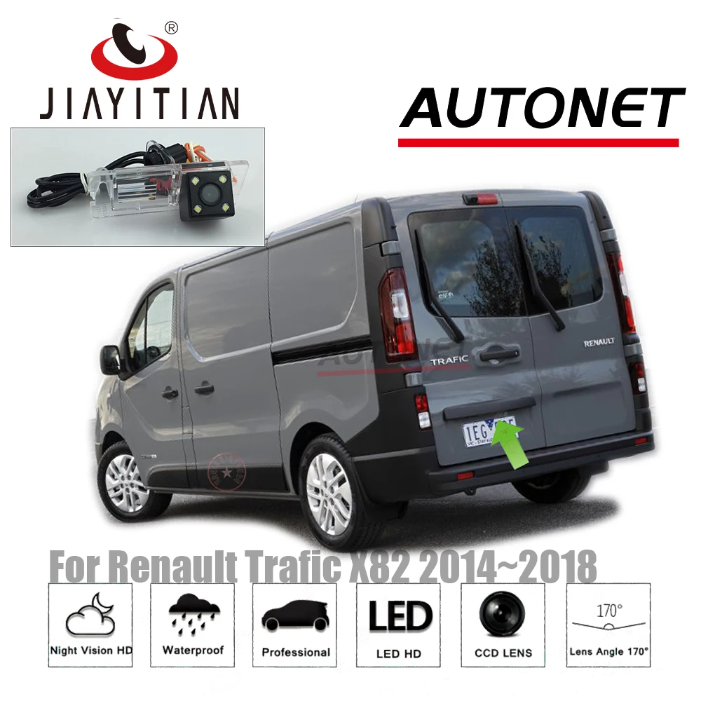 Камера заднего вида JIAYITIAN для Renault traffic X82 2014 ~ 2018 Van Combi CCD с ночным видением/камерой