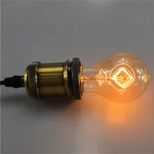 10 шт. Ретро A19 40 Вт винтажная лампа Эдисона E27 Лампа накаливания 110 В 220 В лампа накаливания для кофейного бара одежда для ресторанов магазин