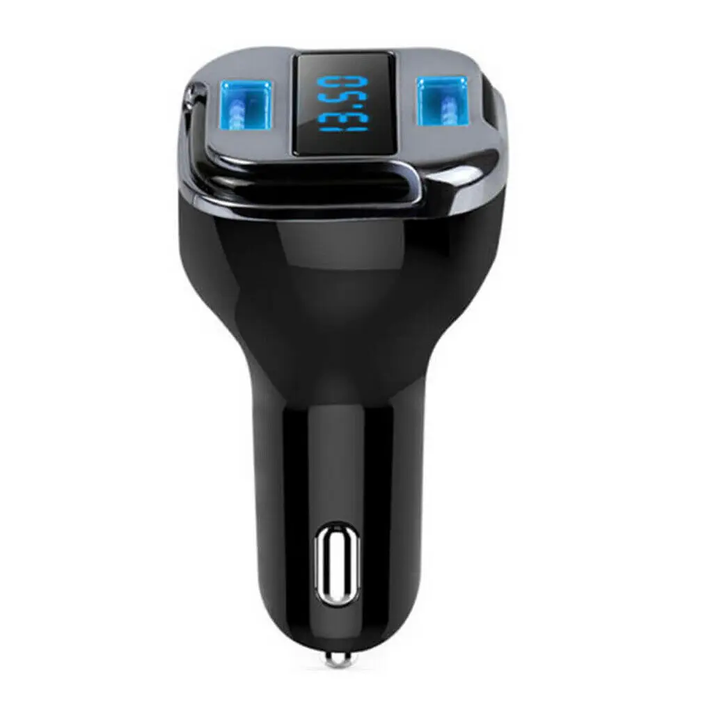 Car Charger 4.2A Double LED USB Alloy Universal Dual USB Charger With