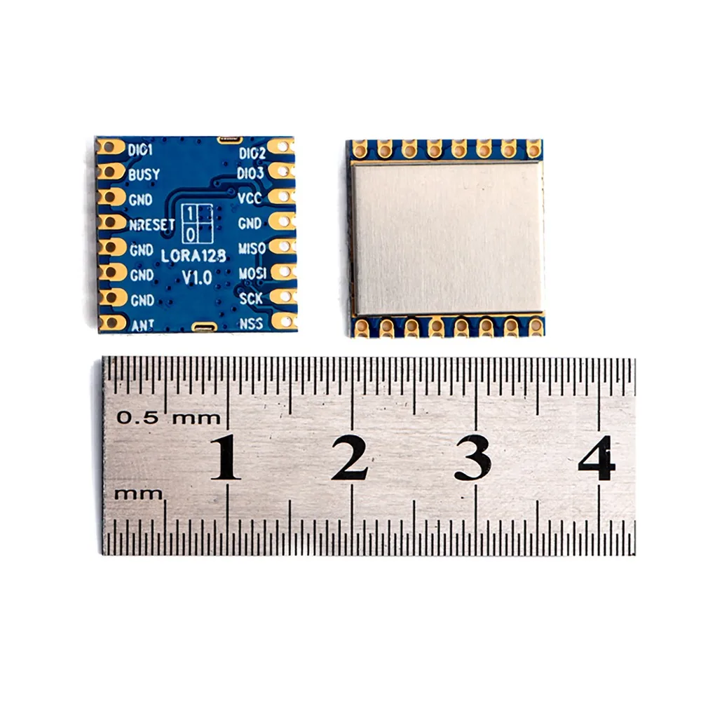 2 шт./лот LoRa1280 большой диапазон LoRa 4G модуль SX1280 чип 4 ГГц радиочастотный