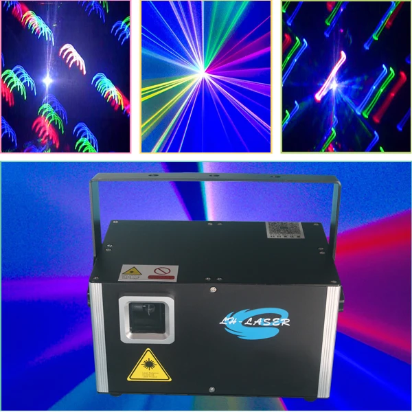 

4.5w ILDA+SD Card+LCD Display+DMX mini full color animations laser light for party and christmas